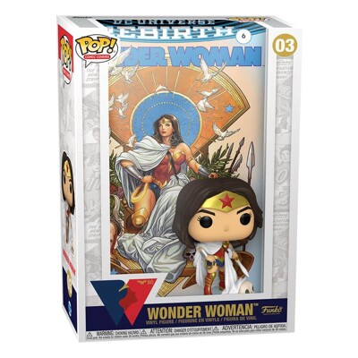 Funko POP: Comic Covers DC Rebirth - 80th Wonder Woman (Rebirth) On Throne