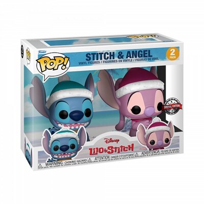 Funko POP: Lilo & Stitch - Winter Stitch & Angel (exclusive special edition)