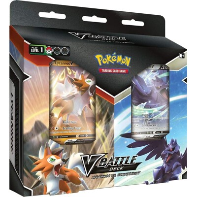 Pokémon TCG: Lycanroc V / Corviknight V Battle Deck bundle