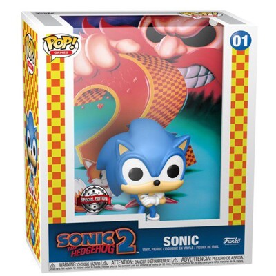 Funko POP: Game Covers - Sonic the Hedgehog 2 (exclusive special edition)