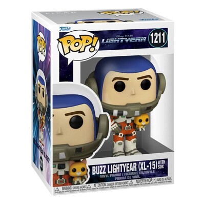 Funko POP: Lightyear - Buzz Lightyear (XL-15 Suit) with Sox