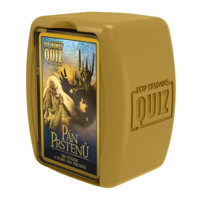 TOP TRUMPS QUÍZ - Pán prstenů (karetní hra CZ)