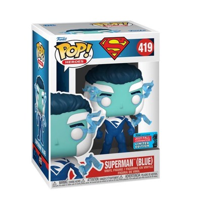 Funko POP: DC Heroes - Superman (Blue) (New York Comic Con Shared Exclusives)