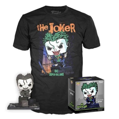 Funko POP Tee Box: DC Comics - Jim Lee: Joker, Funko figurka a tričko, Velikost - M