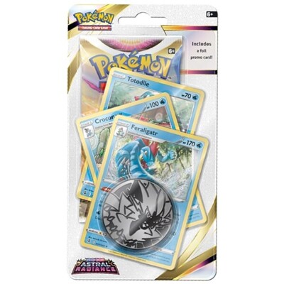 Pokémon Sword & Shield - Astral Radiance Premium Checklane booster - Feraligatr