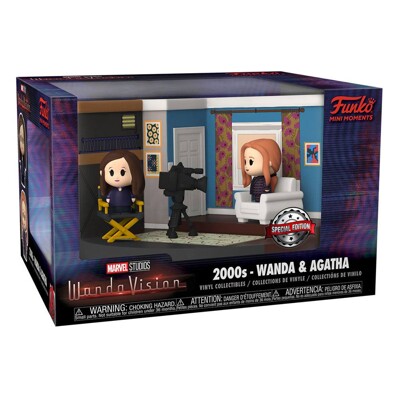 Funko POP Mini Moments: WandaVision - Living Room 2000's (Wanda & Agatha)
