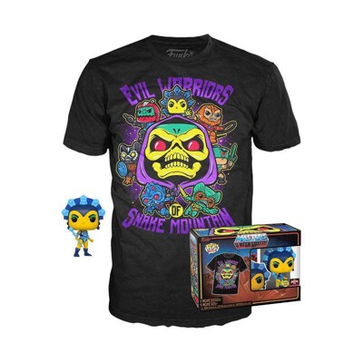 Funko POP Tee Box: Masters of the Universe - Evil-Lyn, Funko figurka a tričko, Velikost - M