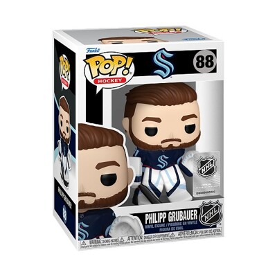 Funko POP: NHL - Philipp Grubauer (Seattle Kraken Home Uniform)