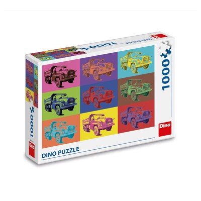 Puzzle - Pop art Tatra (1000 dílků)