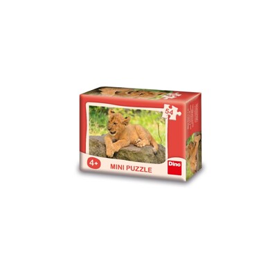 Puzzle Mini - Zvířátka: Lev (54 dílků)