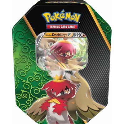 Pokémon TCG: Divergent Powers Tin - Hisuian Decidueye V (2022)