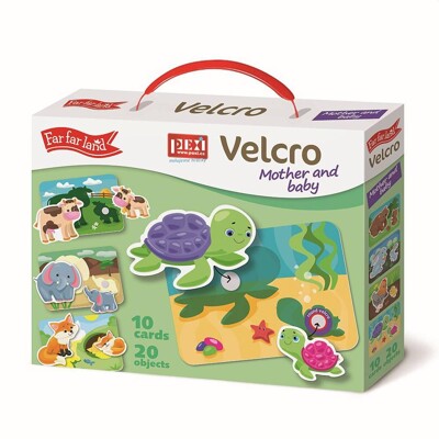 Velcro skládačky - Máma a mimi (Mother and Baby)