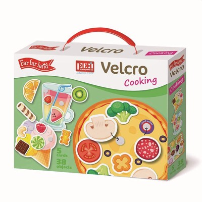Velcro skládačky - Vaření (Cooking)