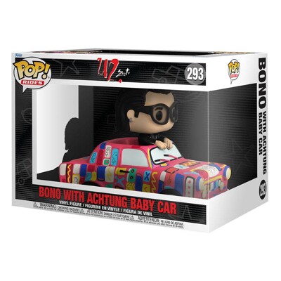 Funko POP Deluxe: U2 - Bono With Achtung Baby Car (Zoo TV)