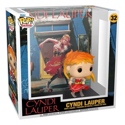 Funko POP: Cyndi Lauper - She's So Unusual with Acrylic Case (Album)