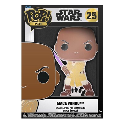 Funko POP: Enamel Pins - Star Wars - Mace Windu