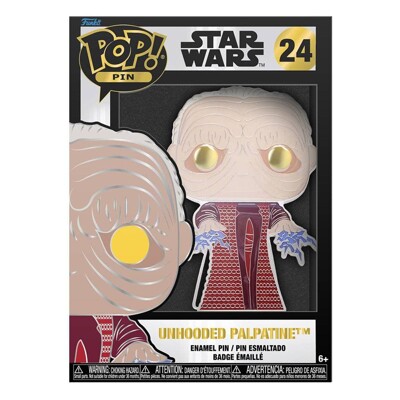 Funko POP: Enamel Pins - Star Wars - Unhooded Palpatine