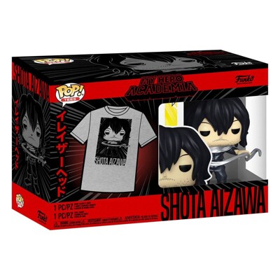 Funko POP Tee Box: My Hero Academia - Shota Aizawa, Funko figurka a tričko, Velikost - XL