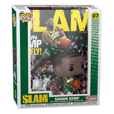 Funko POP: NBA - Shawn Kemp with Acrylic Case (Cover SLAM)