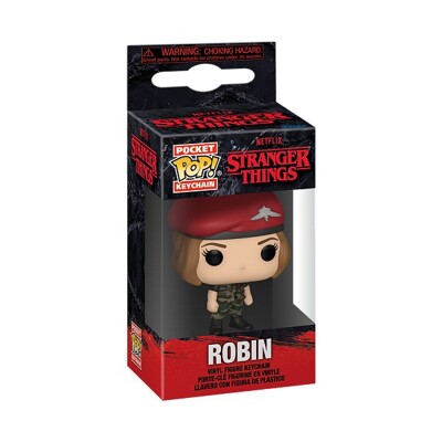 Funko POP: Keychain Stranger Things - Hunter Robin