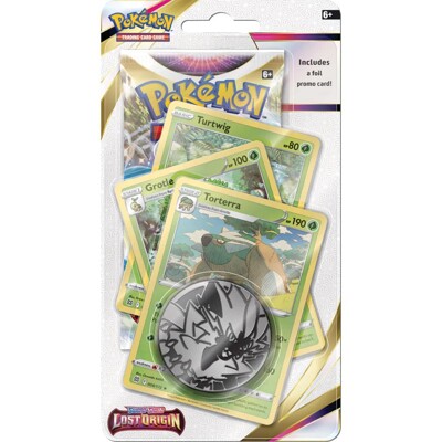 Pokémon Sword & Shield - Lost Origin Premium Checklane booster - Torterra