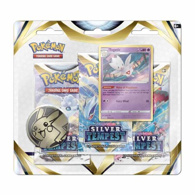 Pokémon Sword & Shield - Silver Tempest 3 Blister Booster - Togetic