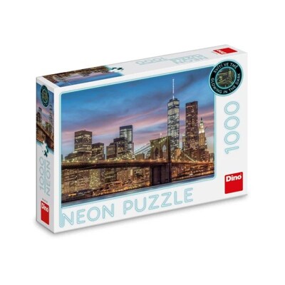 Puzzle Neon - New York (1000 dílků)