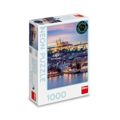 Puzzle Neon - Hradčany (1000 dílků)