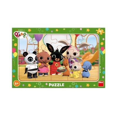 Puzzle - Bing ve školce (15 dílků)