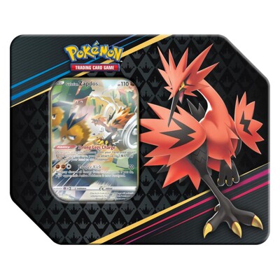 Pokémon TCG: Crown Zenith Premium Art Tin Box - Galarian Zapdos