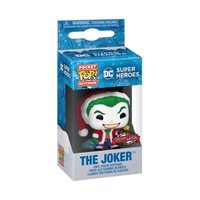 Funko POP: Keychain DC Holiday - Joker (WMT)