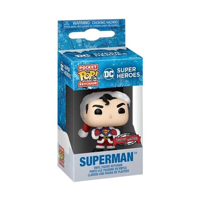 Funko POP: Keychain DC Holiday - Superman (WMT)