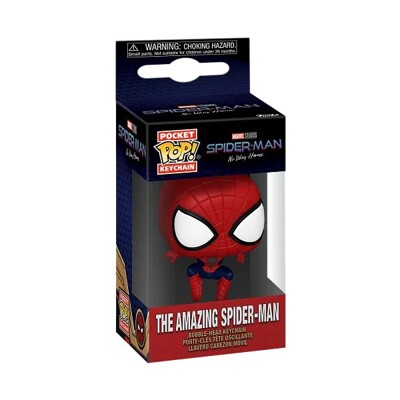 Funko POP: Keychain Spider-Man: No Way Home - The Amazing Spider Man Leaping