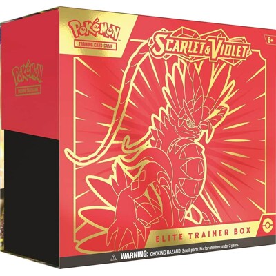 Pokémon Scarlet & Violet Elite Trainer Box (Koraidon)