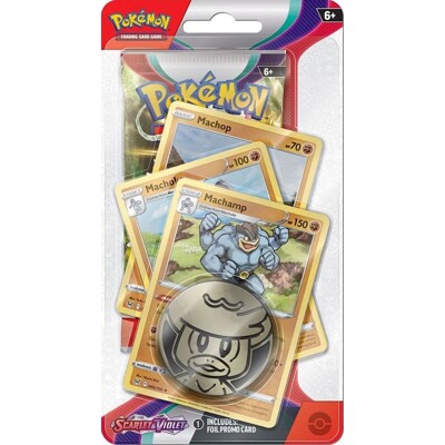 Pokémon Scarlet & Violet Premium Checklane booster - Machamp