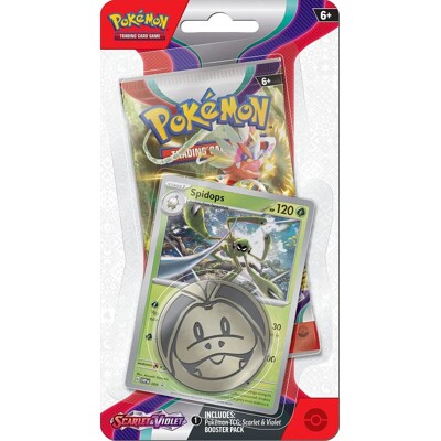 Pokémon Scarlet & Violet Checklane booster - Spidops