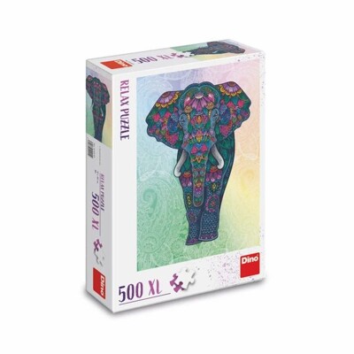 Puzzle XL Relax - Slon (500 dílků)