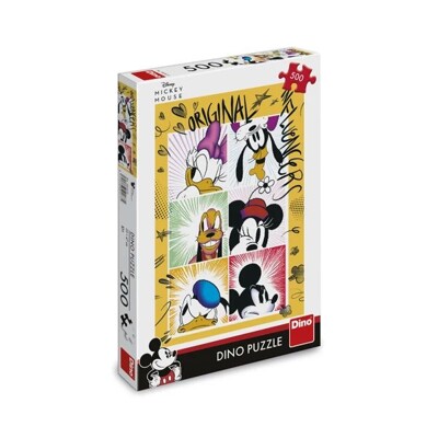 Puzzle - Mickeyho parta (500 dílků)