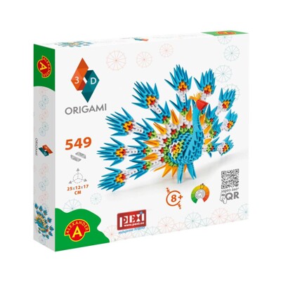 Origami 3D - Páv