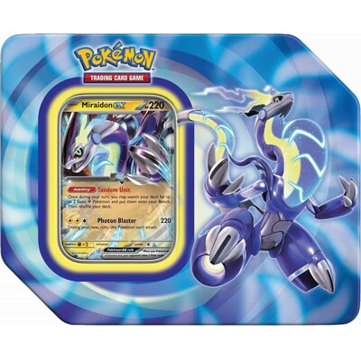 Pokémon TCG: Paldea Legends Premium Art Tin Box - Miraidon ex