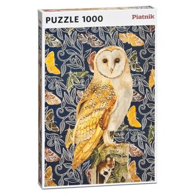 Puzzle - Sova (1000 dílků)