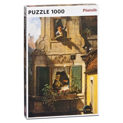 Puzzle - Spitzweg - Milostný dopis (1000 dílků)