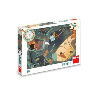 Puzzle XL - Najdi 10 předmětů - Vesmír (300 dílků)