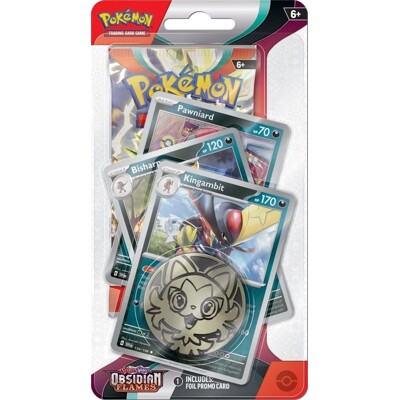 Pokémon Scarlet & Violet - Obsidian Flames Premium Checklane booster - Kingambit