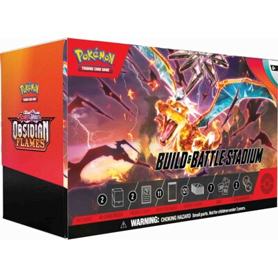 Pokémon Scarlet & Violet - Obsidian Flames Build & Battle Stadium