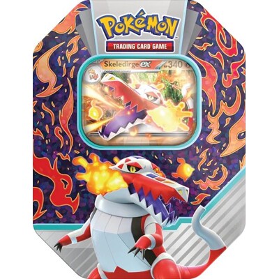 Pokémon TCG: Paldea Partner Tin Box - Skeledirge ex