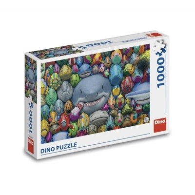 Puzzle - Barevné rybičky (1000 dílků)
