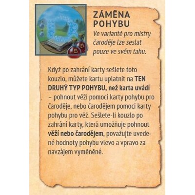 Toulavé věže - Žeton Záměna pohybu (promo)