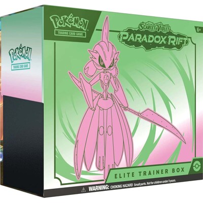 Pokémon Scarlet & Violet - Paradox Rift Elite Trainer Box - Iron Valiant