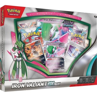 Pokémon TCG: Iron Valiant ex Box